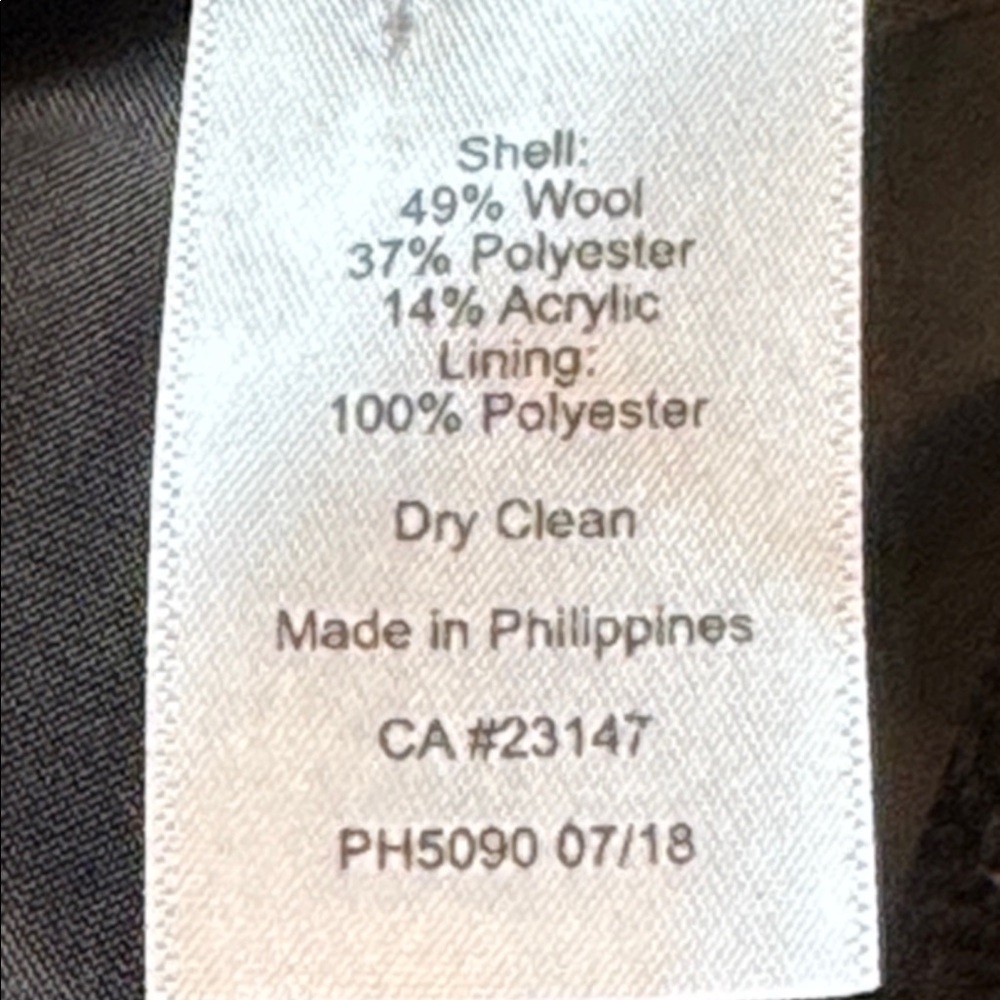 Talbots petites Aberdeen wool blend blazer size 12 petite - Picture 7 of 7